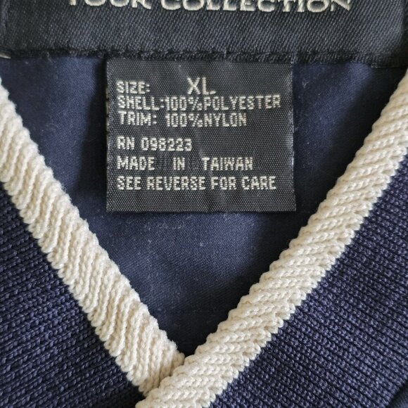 Austin Golf Mens Vest XL Navy V Neck Wind Resistant Ligthweight Tour Collection - Picture 10 of 14